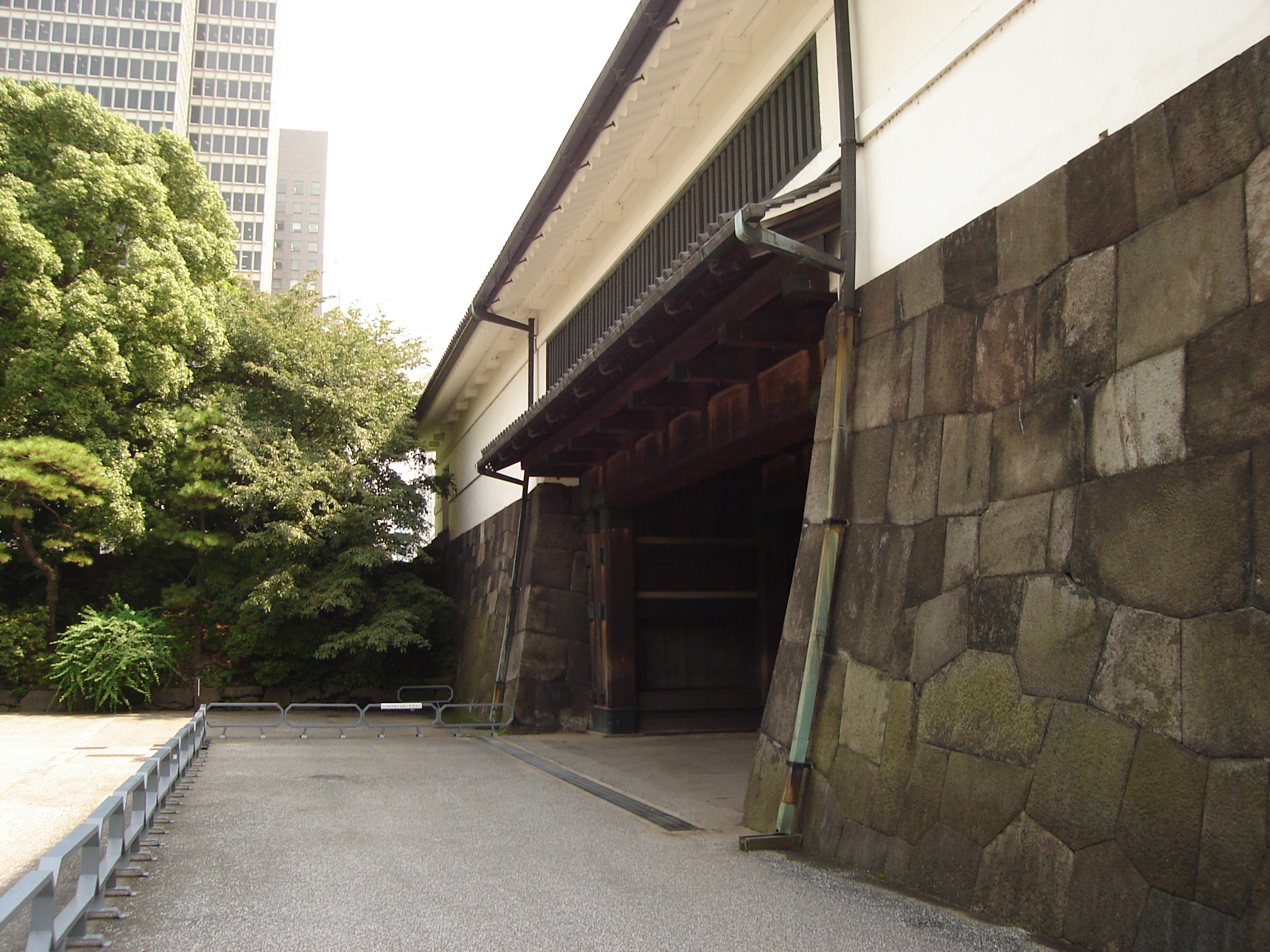 a sideview of the inside of the entranceway