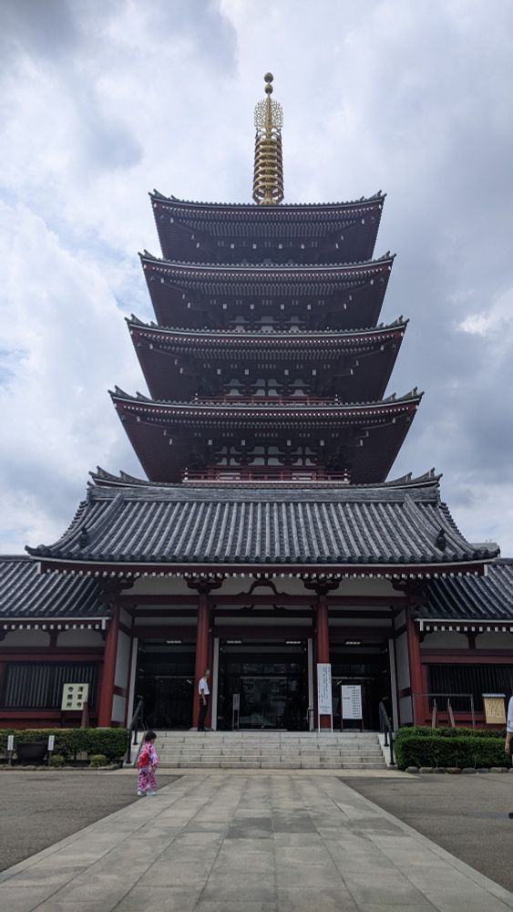 The five-story pagoda