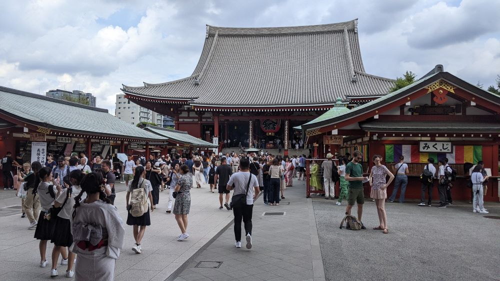 A far view of the shrine