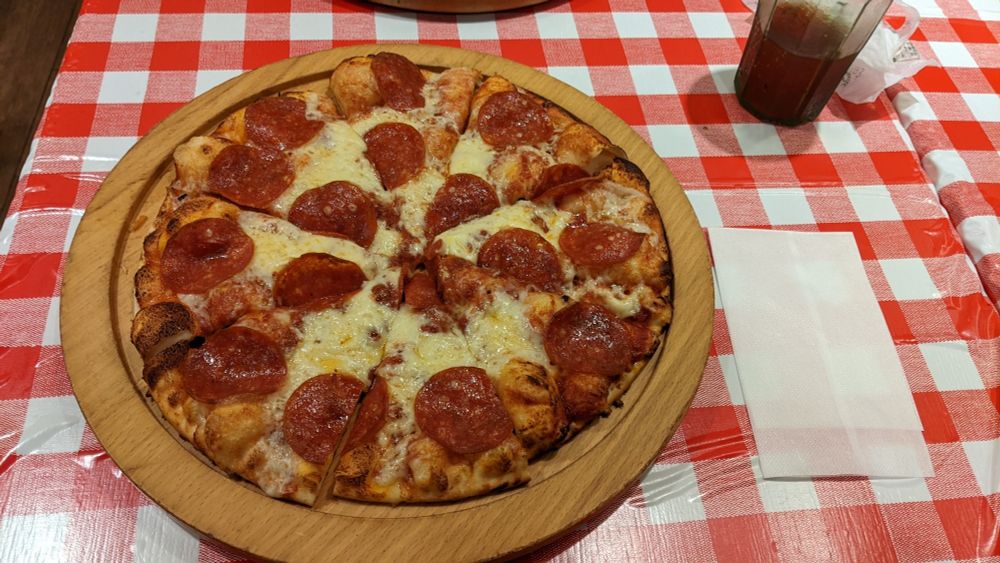 Pepperoni pizza